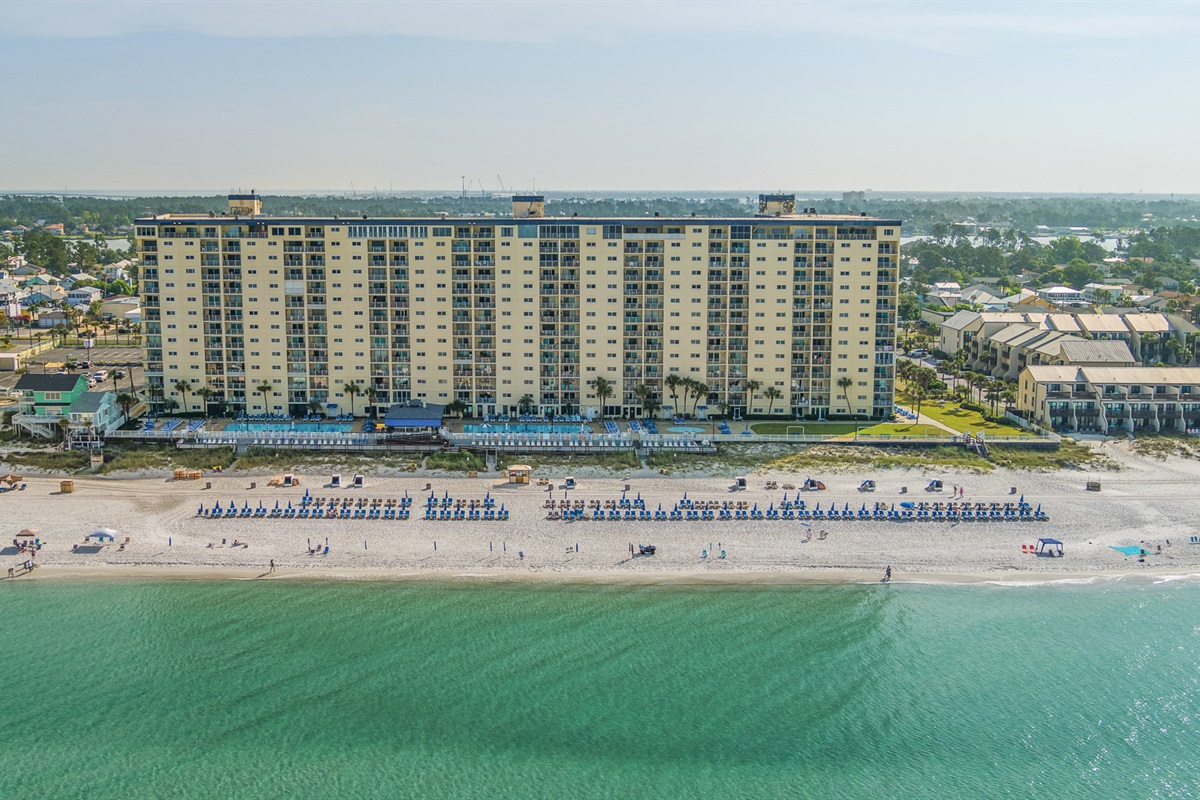 Just steps from your door to the soft, sugar-white sand, your beachfront escape starts here.