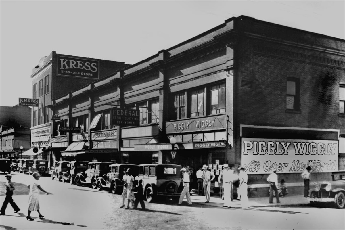 Long before it was the Bella Bella.  Building was built in 1901 and still has the original windows across the front 