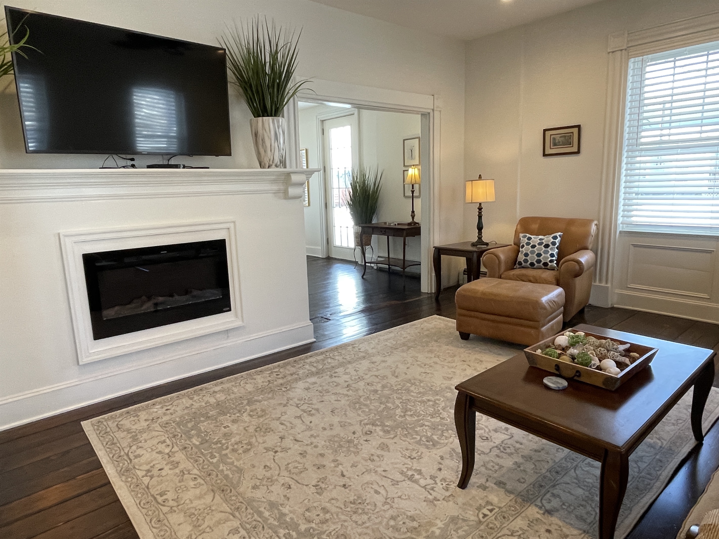 Come on in and sit by the fire while we watch our favorites on TV