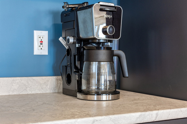 coffee by the cup (pods) or pot - enjoy