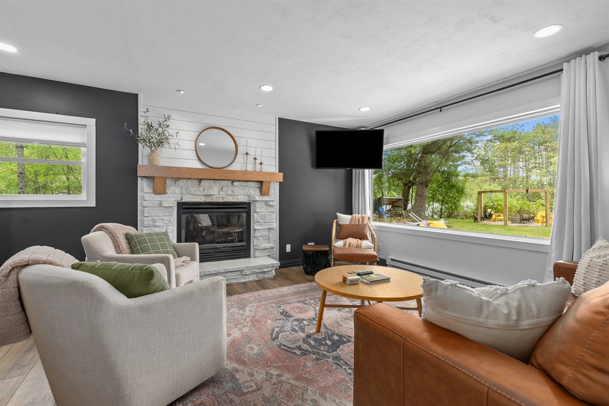 Kick back, get comfortable, and make yourself at home in this welcoming living space.