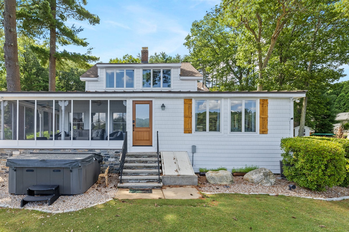 Front of House (Lake Side)