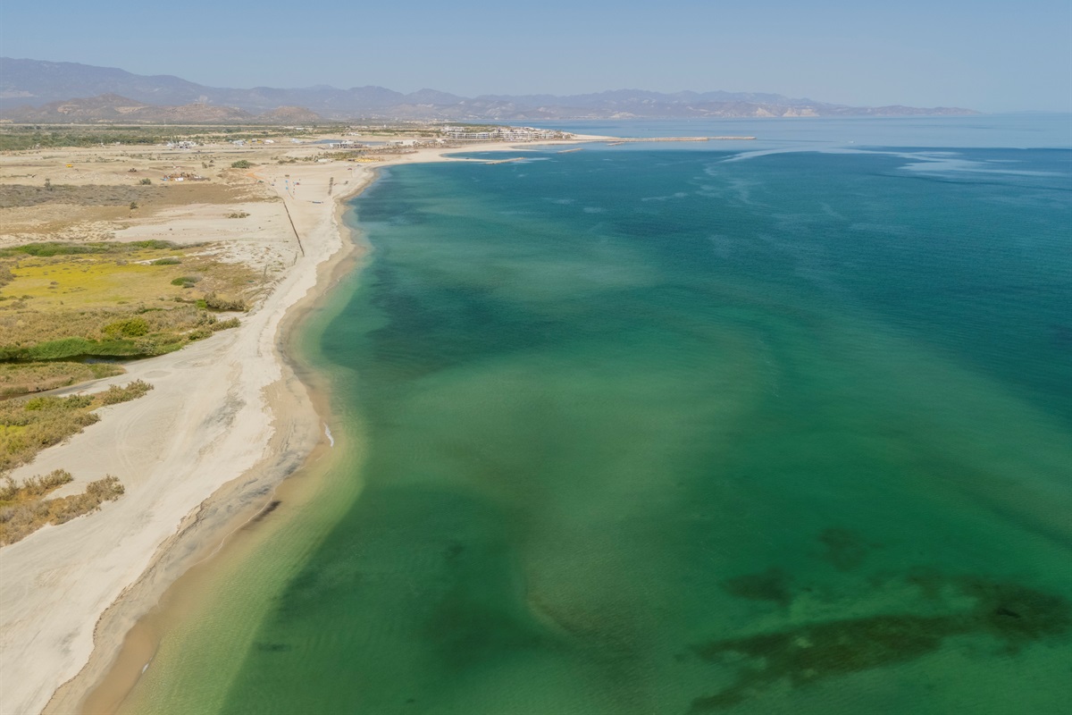 Our Beach Looking North to Four Seasons