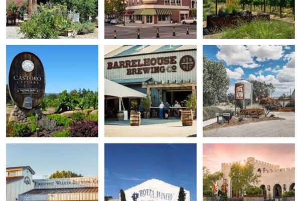 By car, the cottage is only about a 5 to 10 minutes from some of the areas best wineries, breweries, distilleries, and downtown Paso Robles where you'll find many more restaurant, shopping and night life options. 