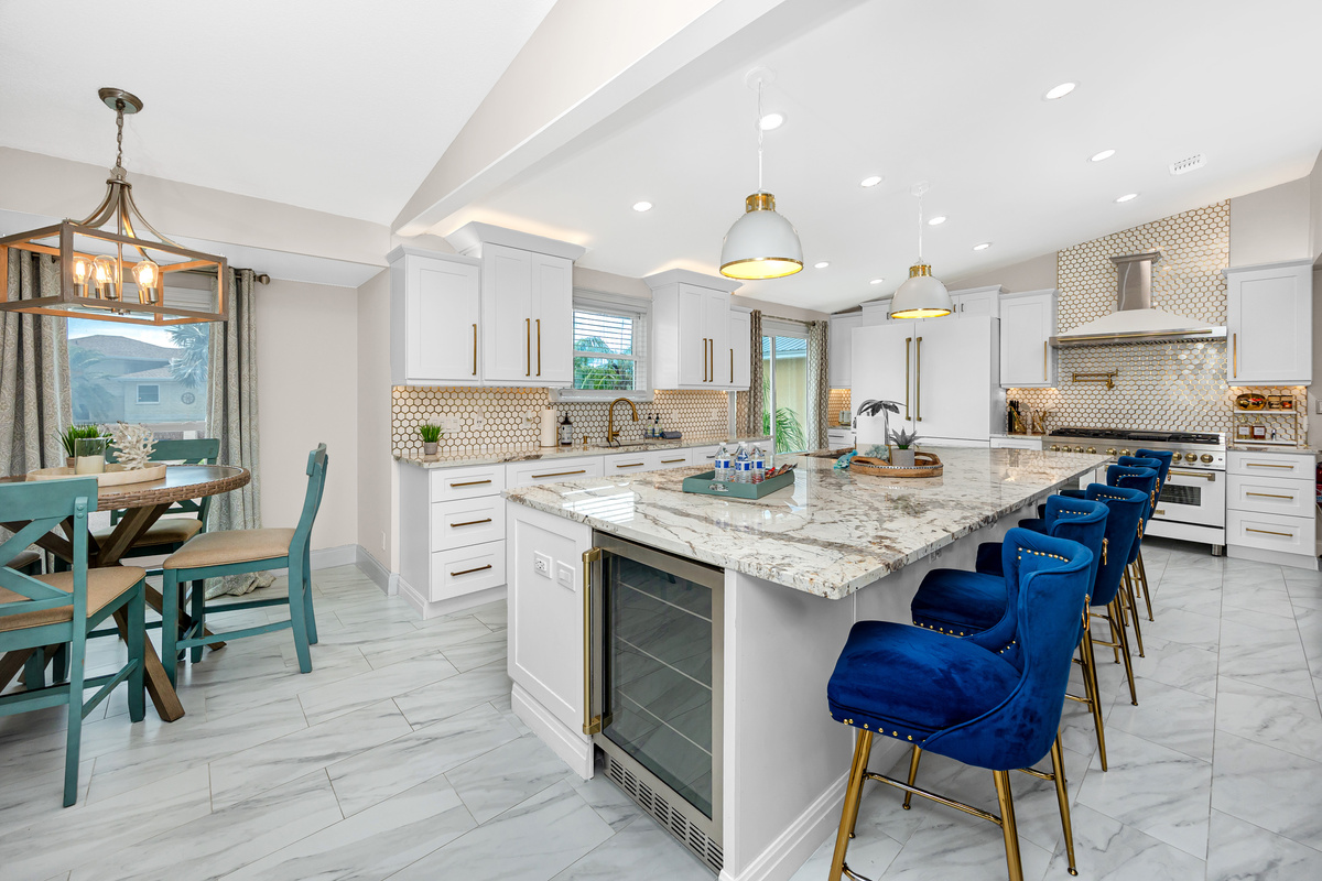"The beautifully remodeled kitchen was Amazing!!!"