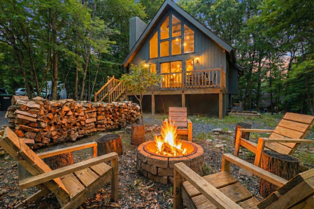 What better spot to sit, relax, enjoy the company of your favorite people and wind down after a day of adventure