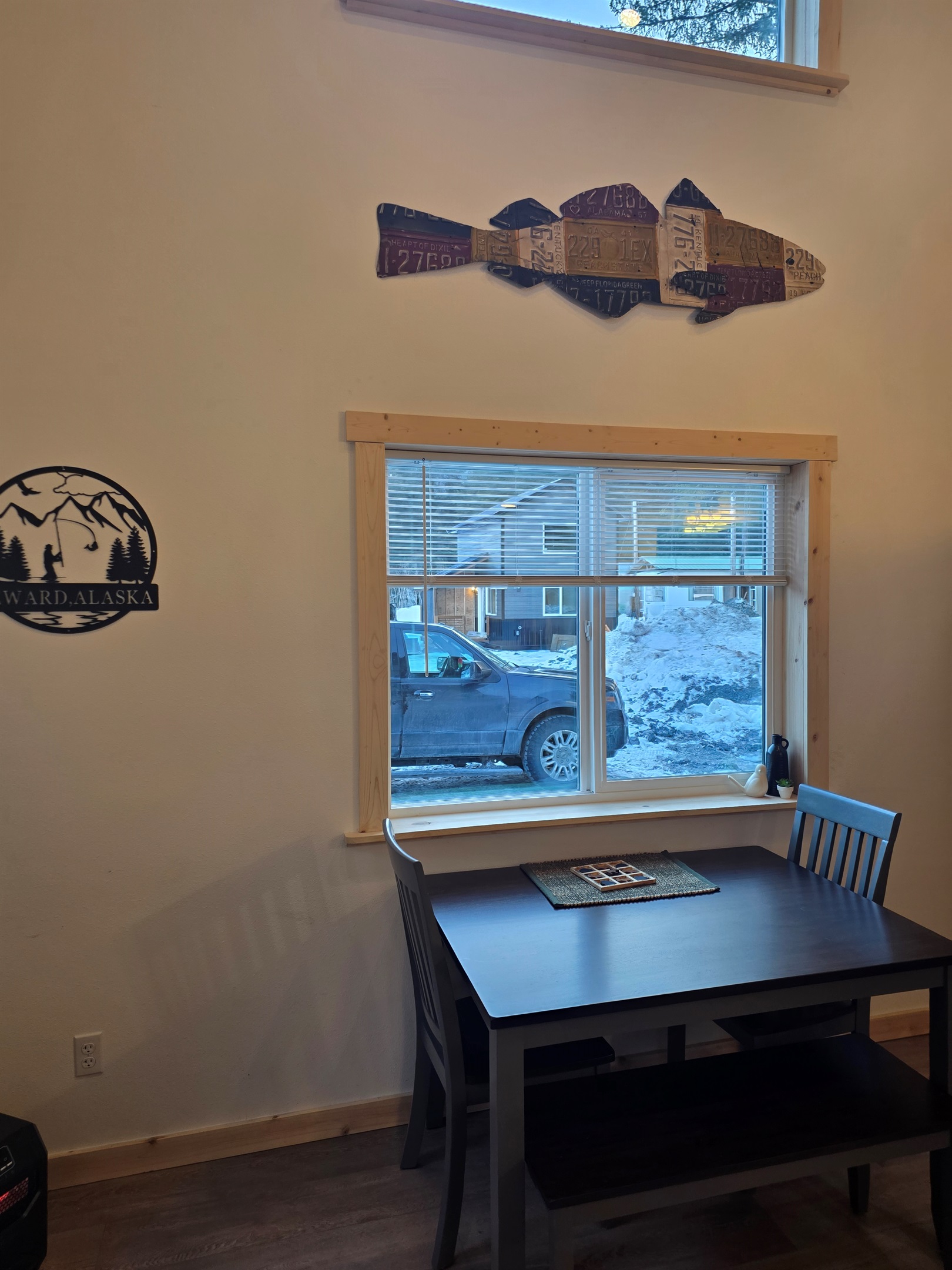 Main floor dining area [Photo is representative but is not from this cabin]