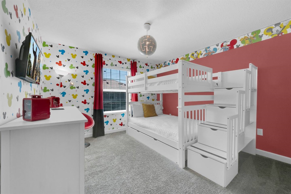 Bunk bed bedroom