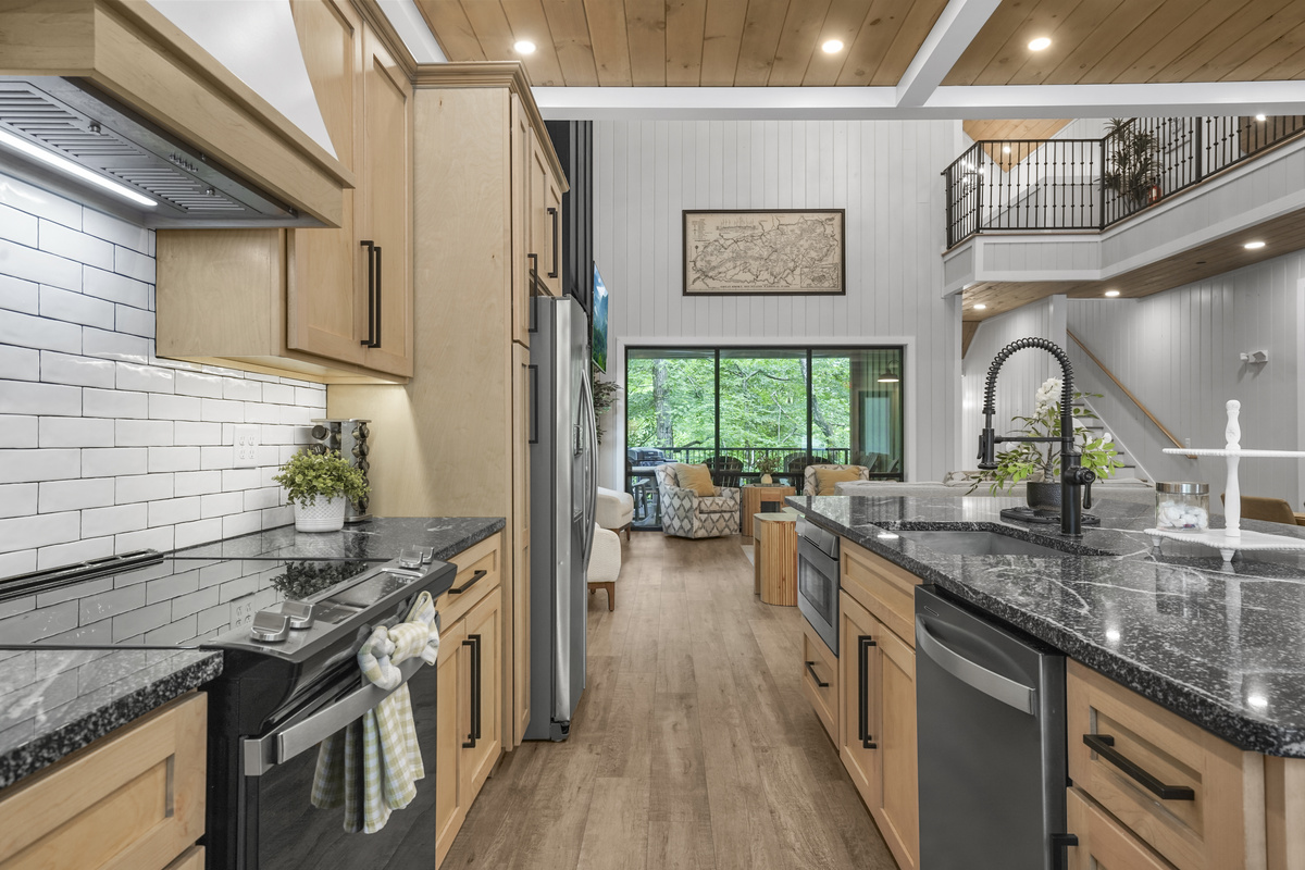 Kitchen - wide view