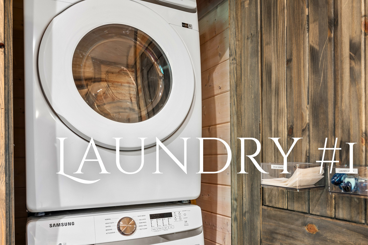 Convenient in-cabin laundry means you can pack light and still have everything you need for a fresh wardrobe.