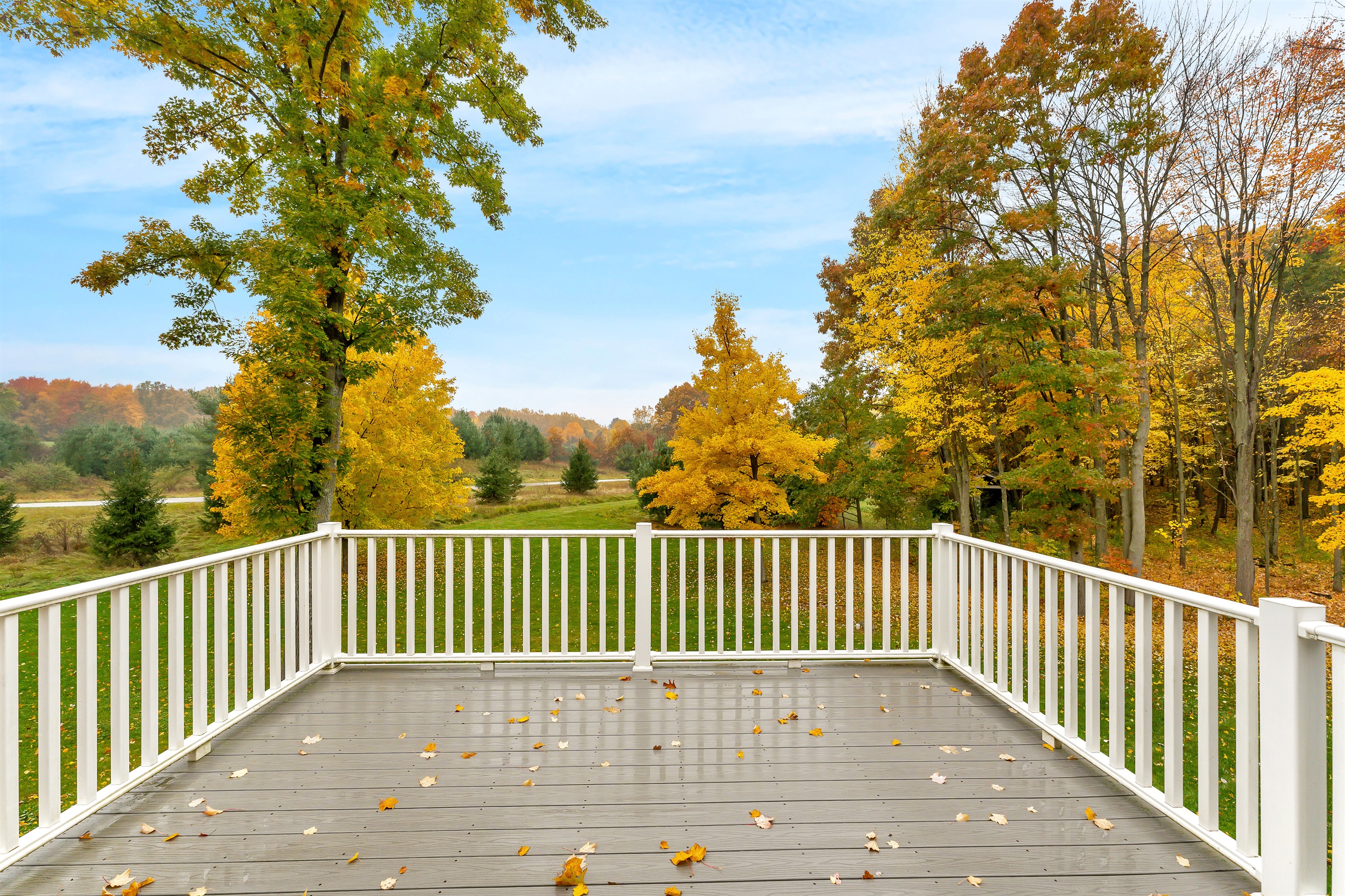 Patio with beautiful view