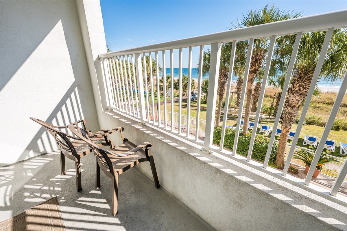 Amazing View from the Balcony!