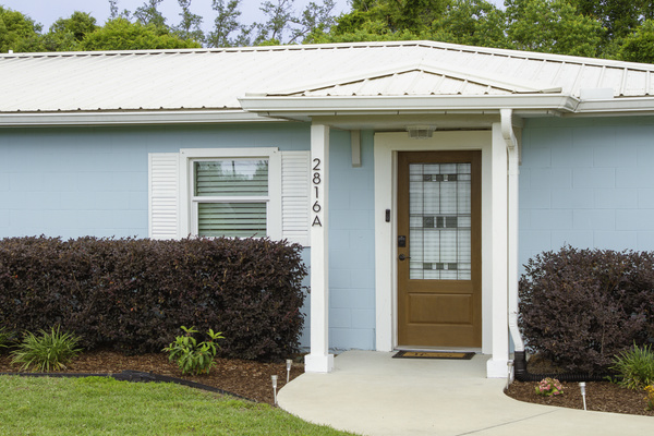 Front of the house