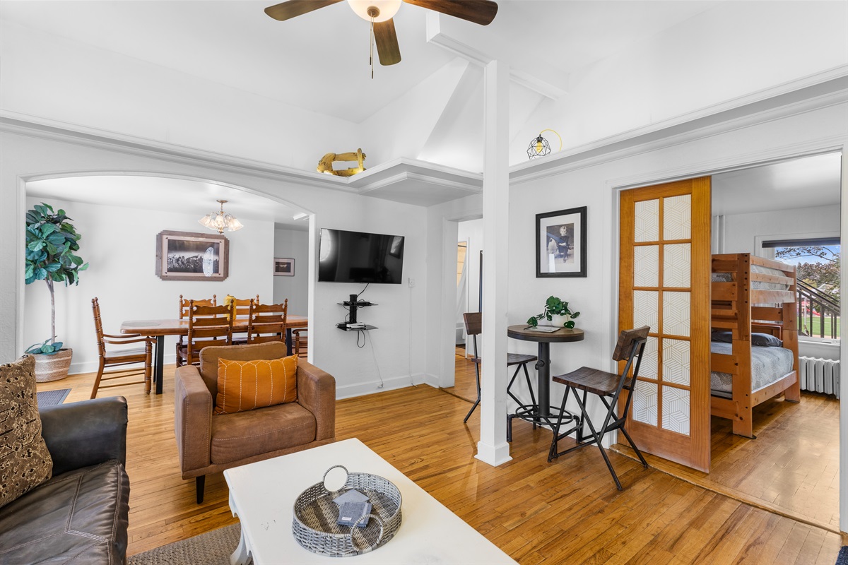 Living and dining room