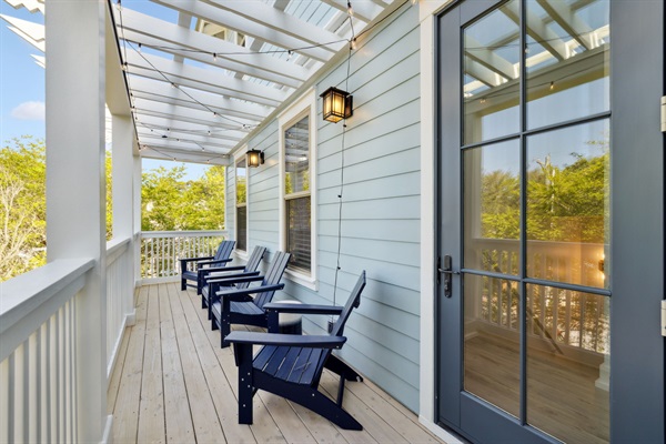 Second Floor Balcony