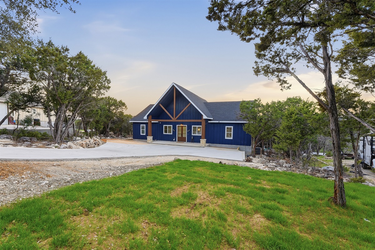 Expansive yard space offering privacy and room to breathe.