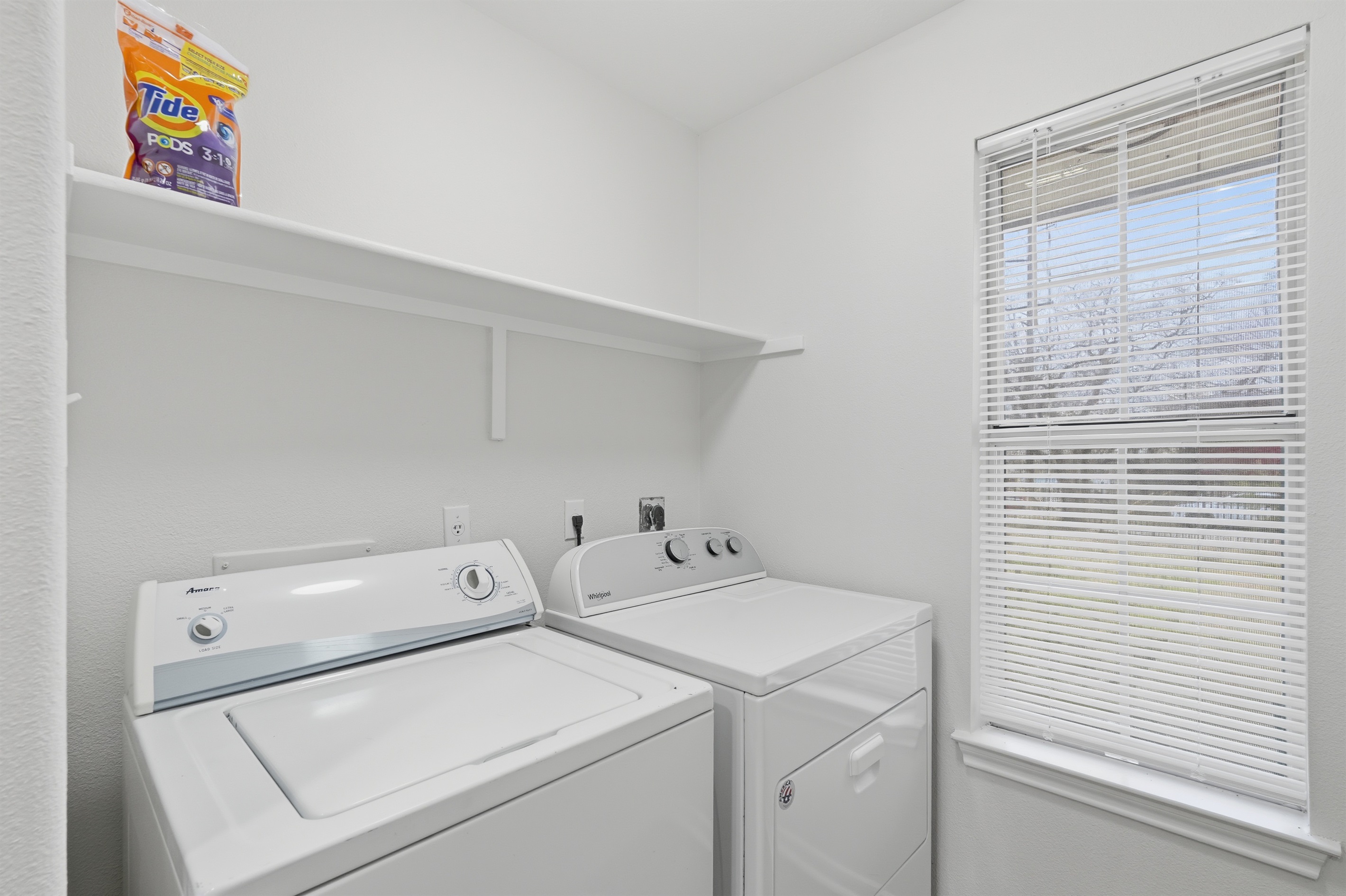 Laundry Space for sparkling clothes