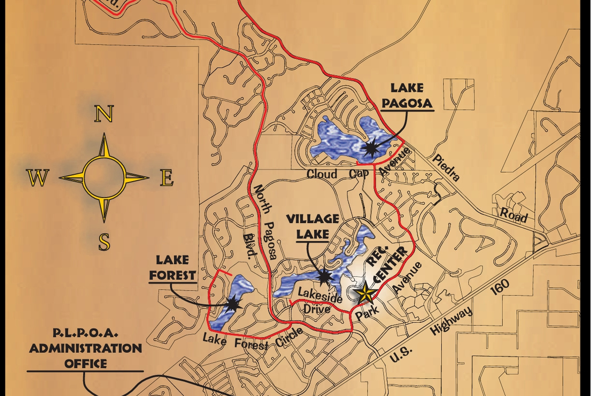 Local lakes - obtain fishing permit at Rec Center