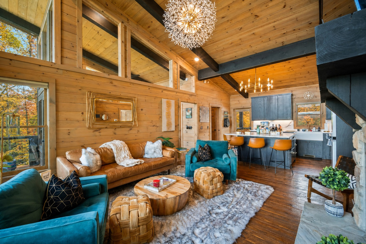 Luxurious and cozy, the best of both worlds.
