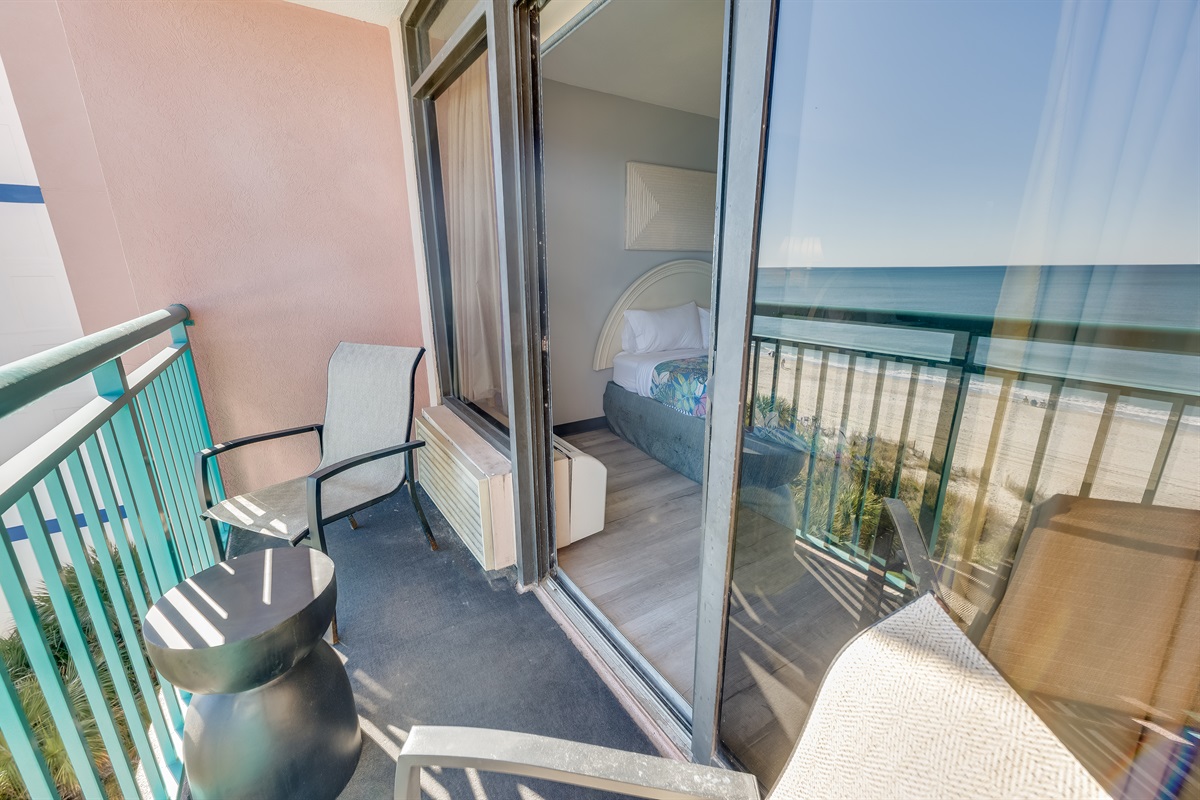 Amazing View from the Balcony!