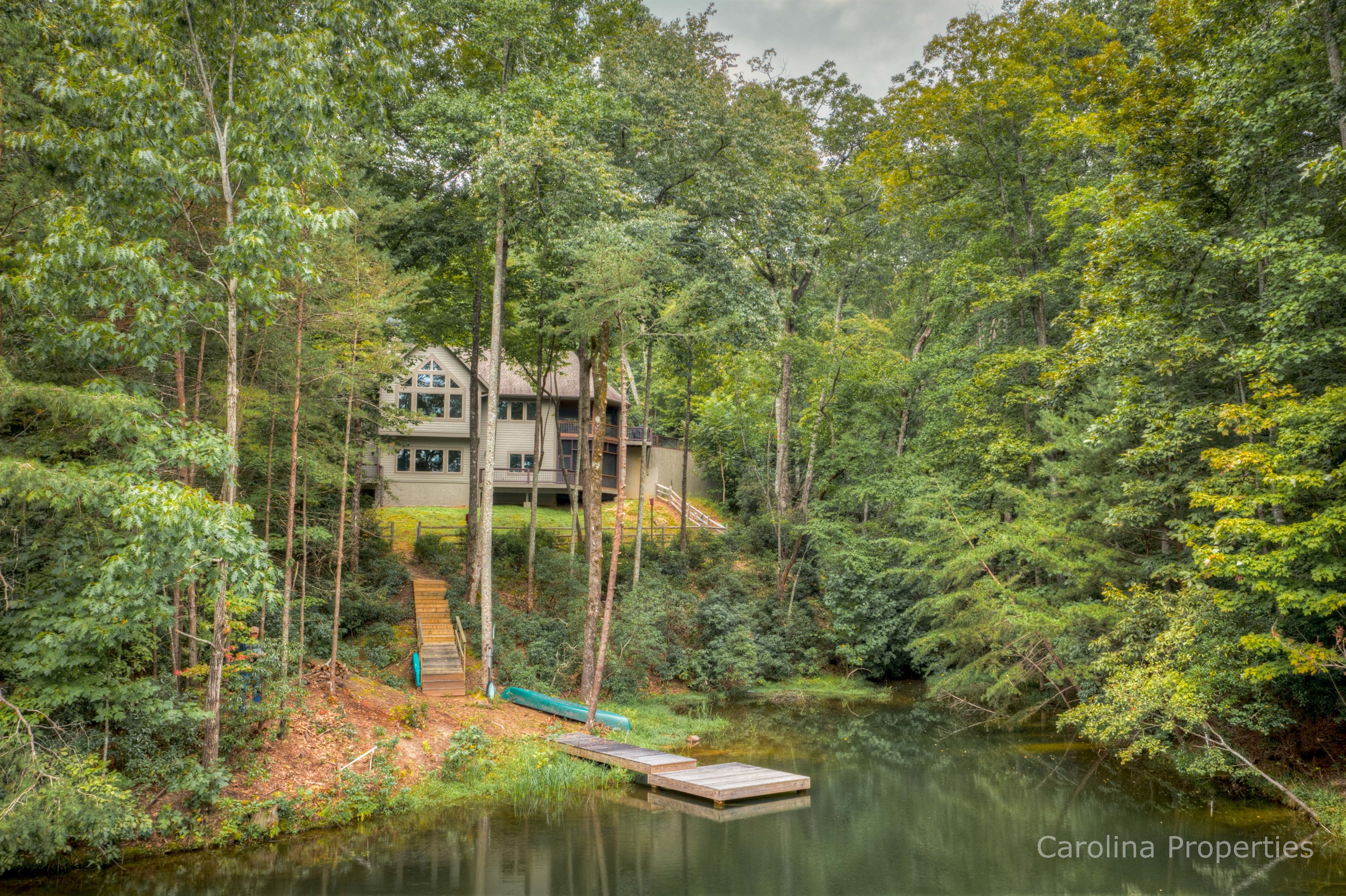 Cabernet Cove from the lake!