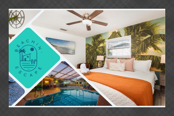 🏖️ Your slice of paradise awaits at Beachin’ Escape