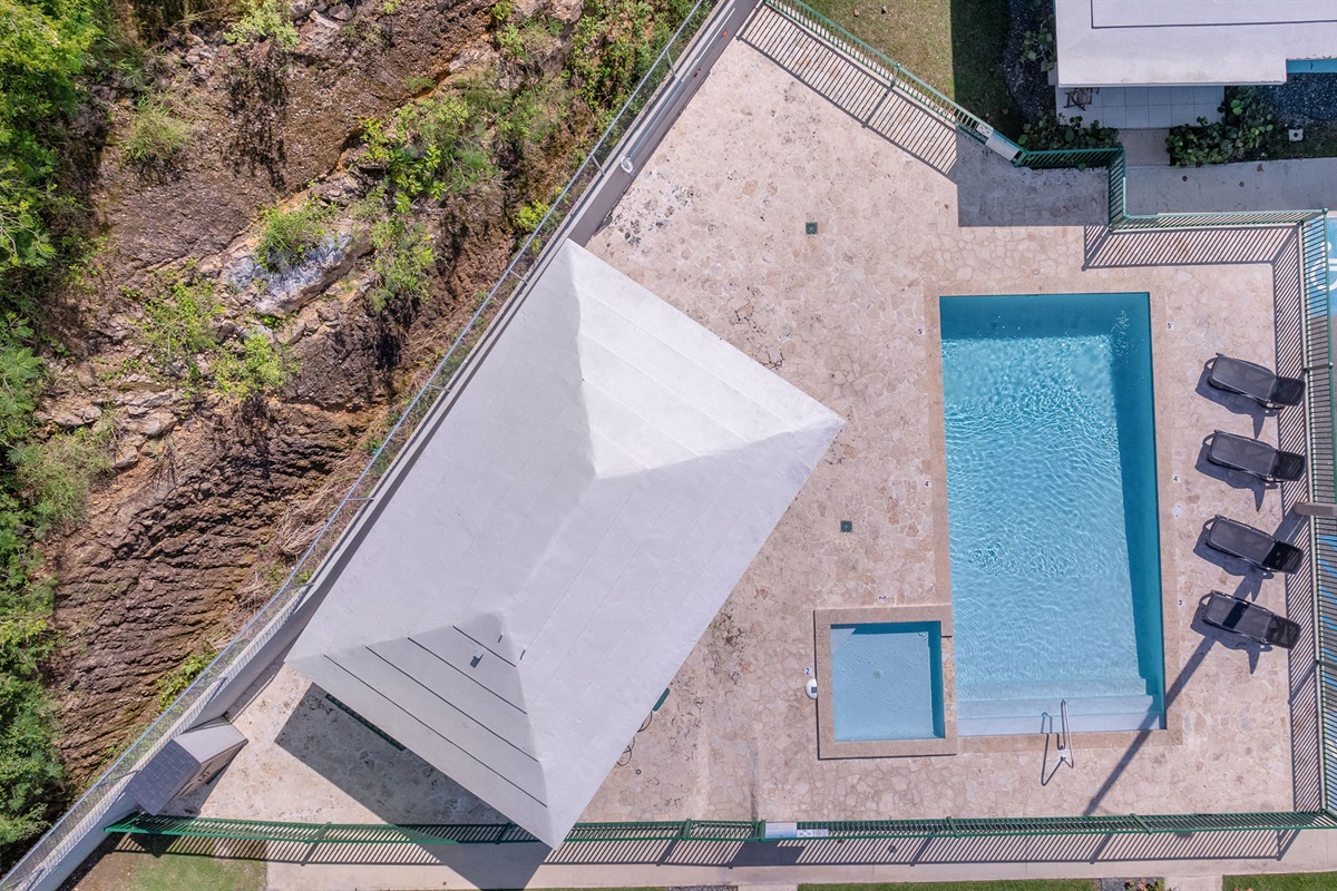 Pool Oasis: Dive into relaxation surrounded by vibrant colors and serene views!