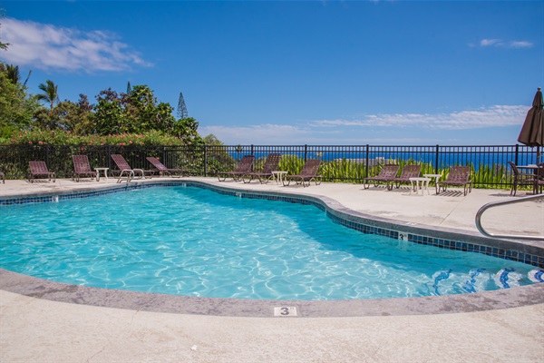 Pool area to soak in the amazing view.