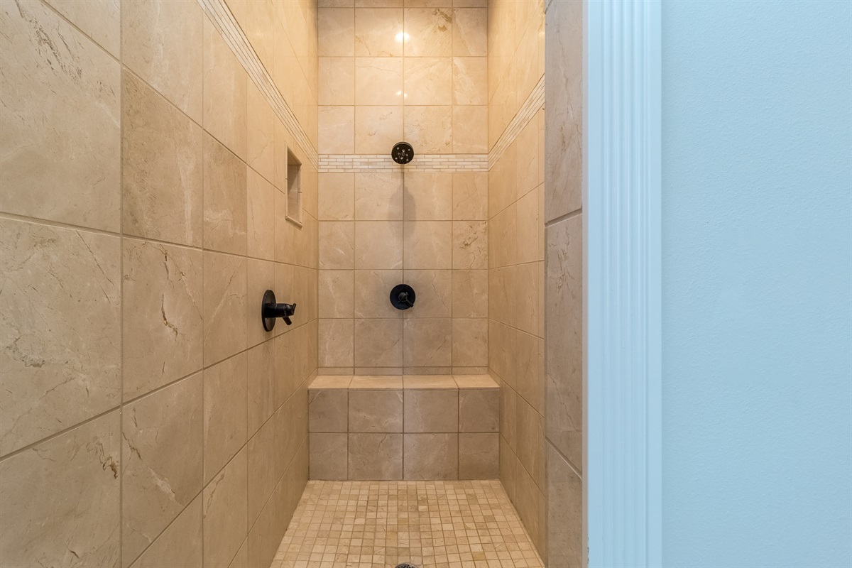 master bathroom walk in shower