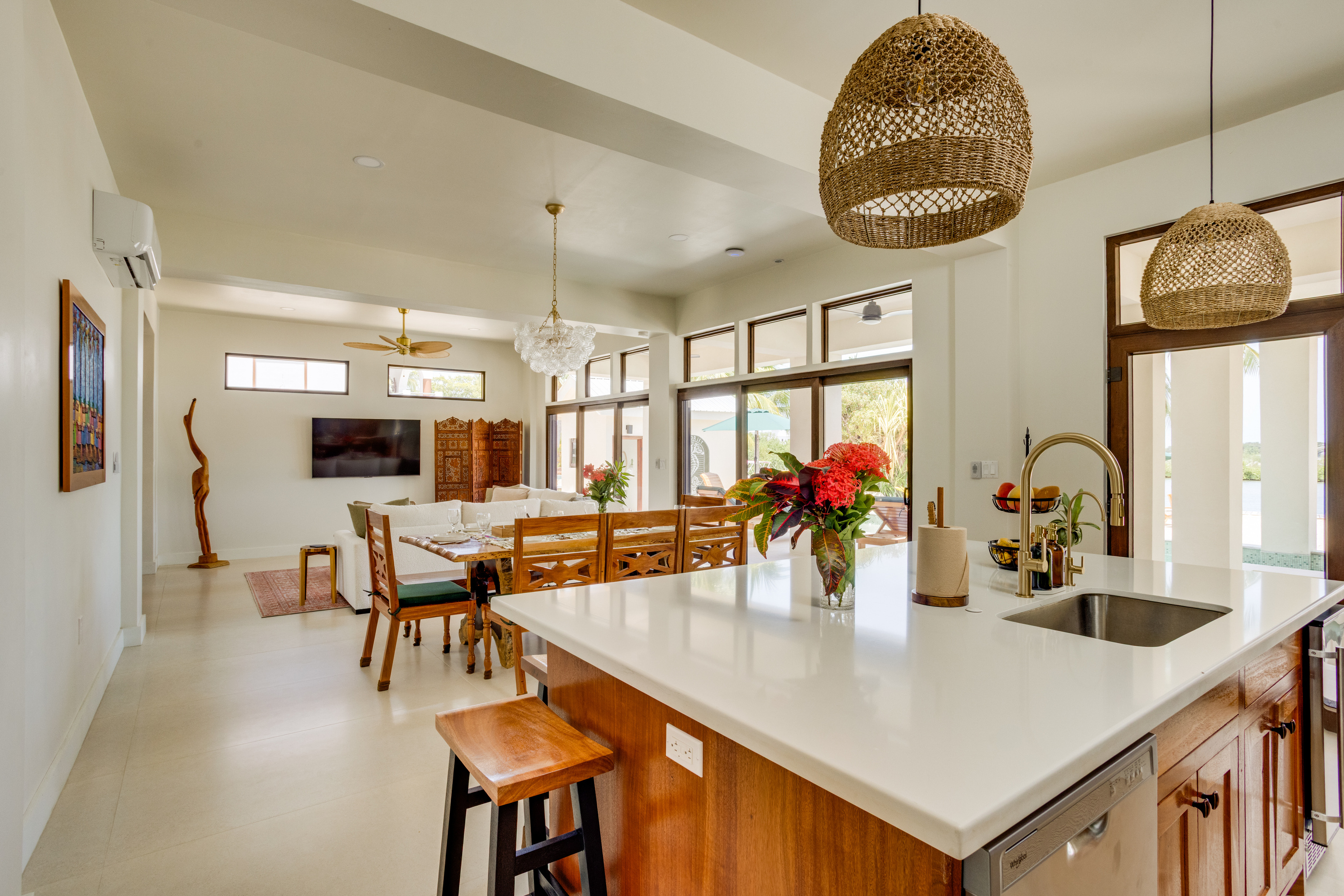 Kitchen/Dining/Living