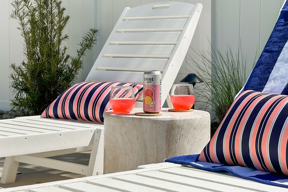 Or simply sit back and enjoy the sun!