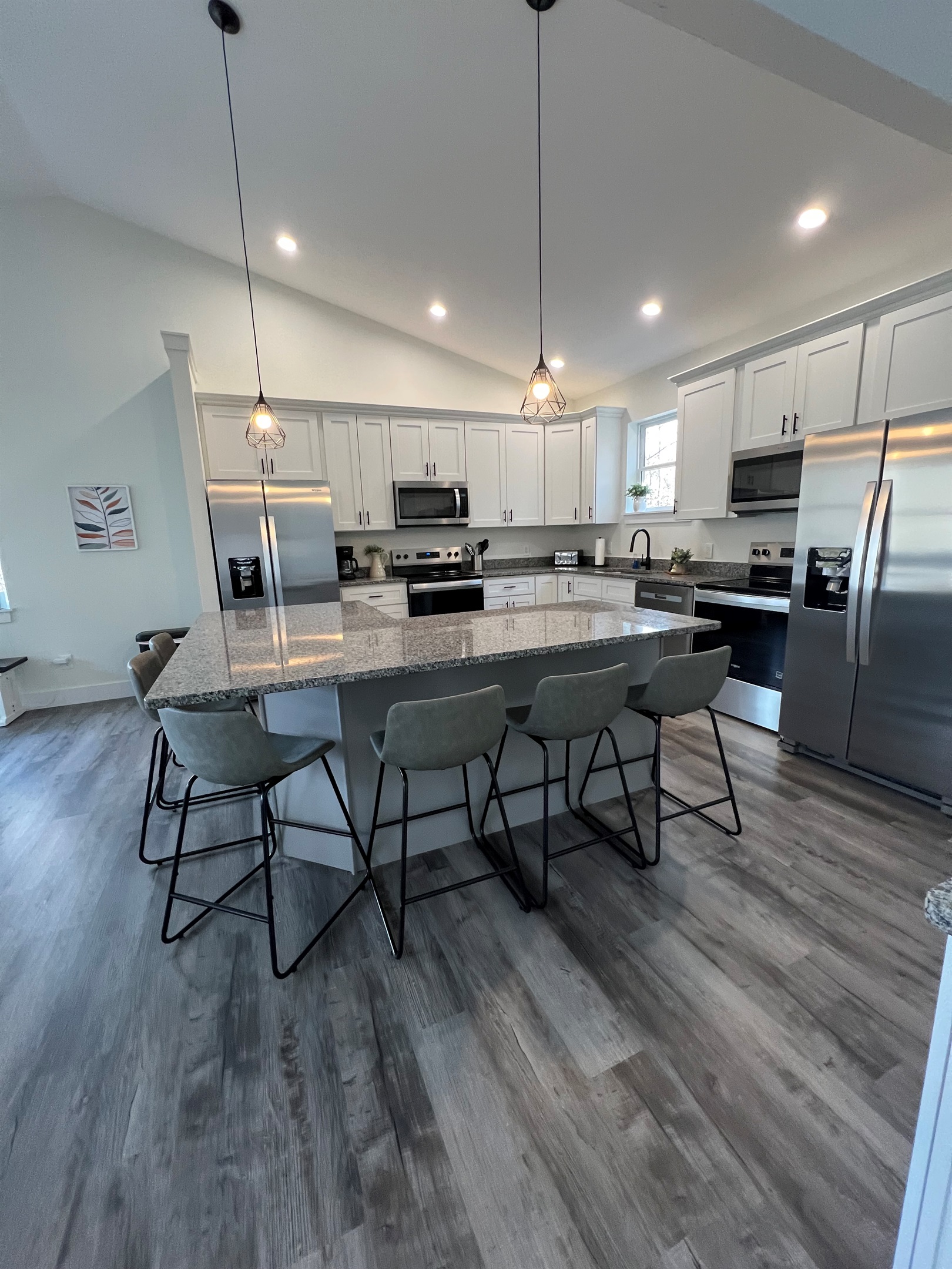 large spacious kitchen