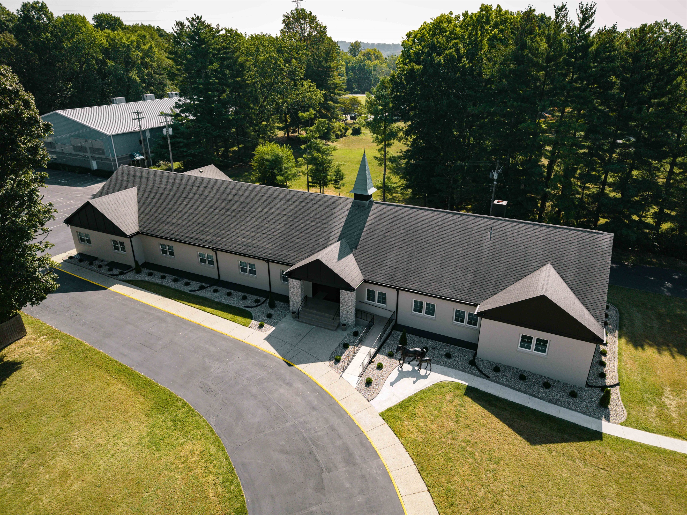 Aerial View Front
