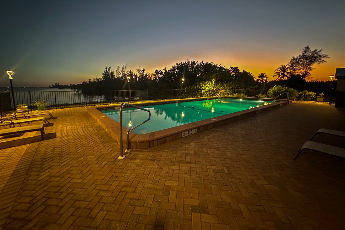 Pool at Twilight