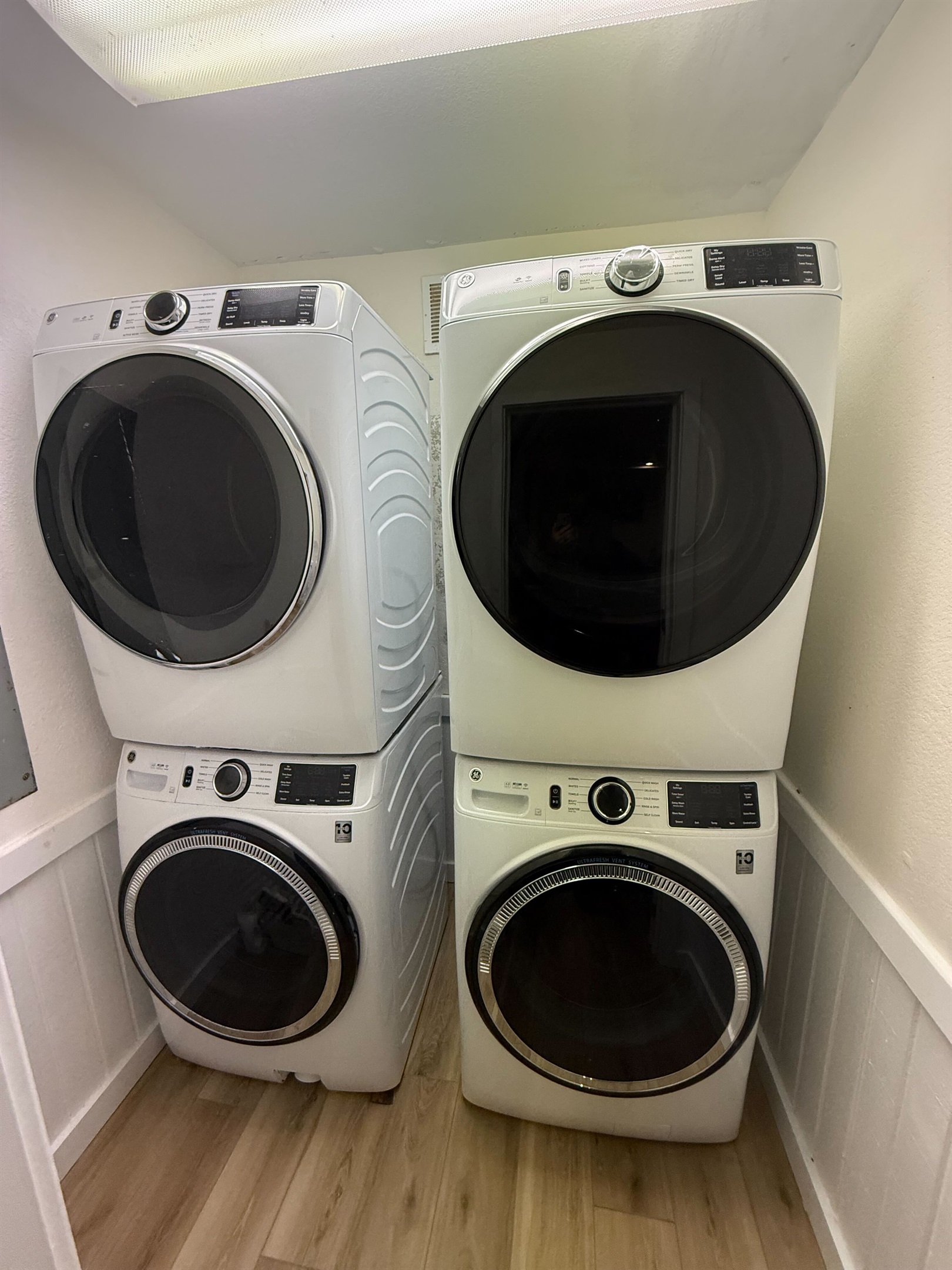 Two Washers & Two Dryers for fast, convenient laundry.