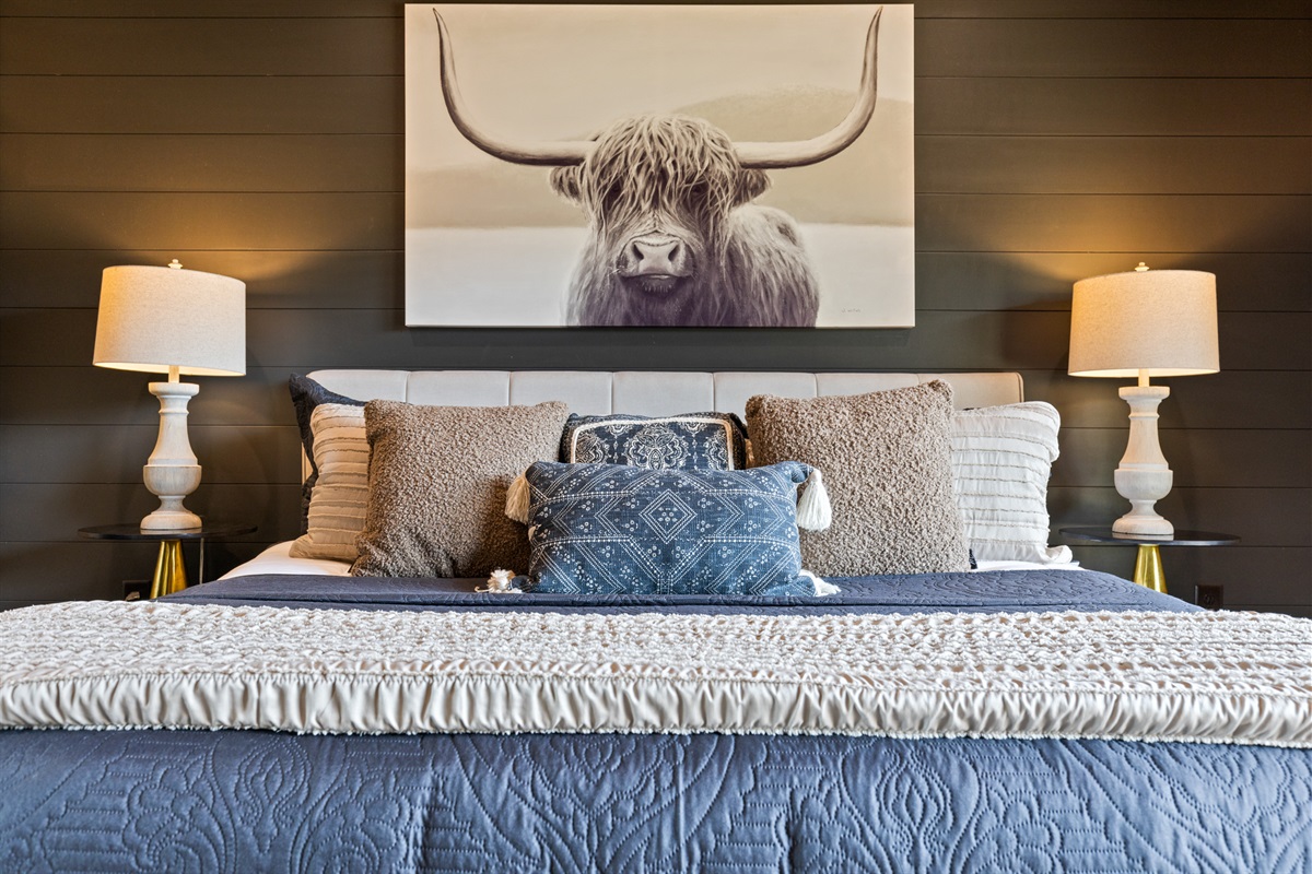 A bed that promises dreams as soft as the sheets.