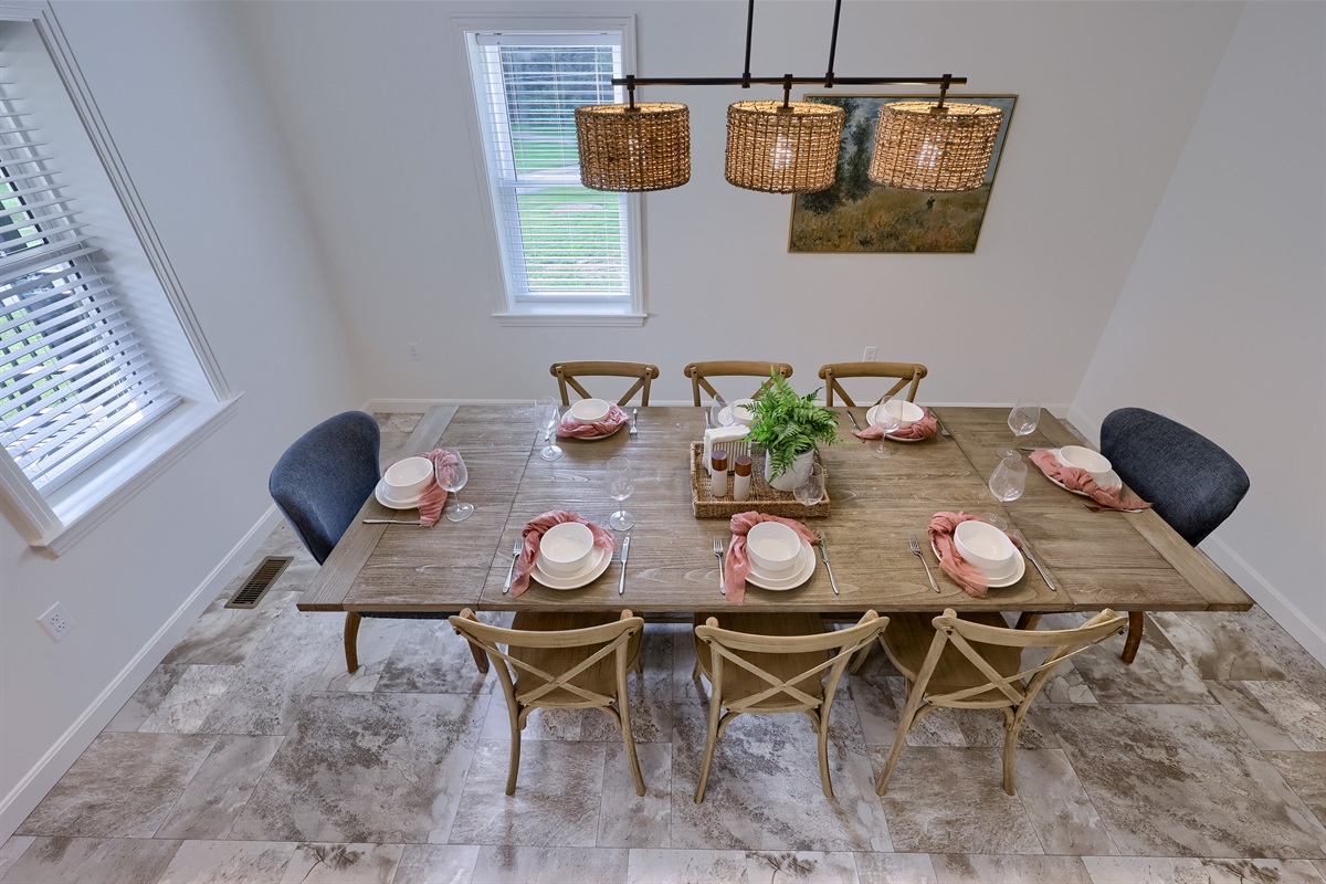 Dining Room, as seen from overhead