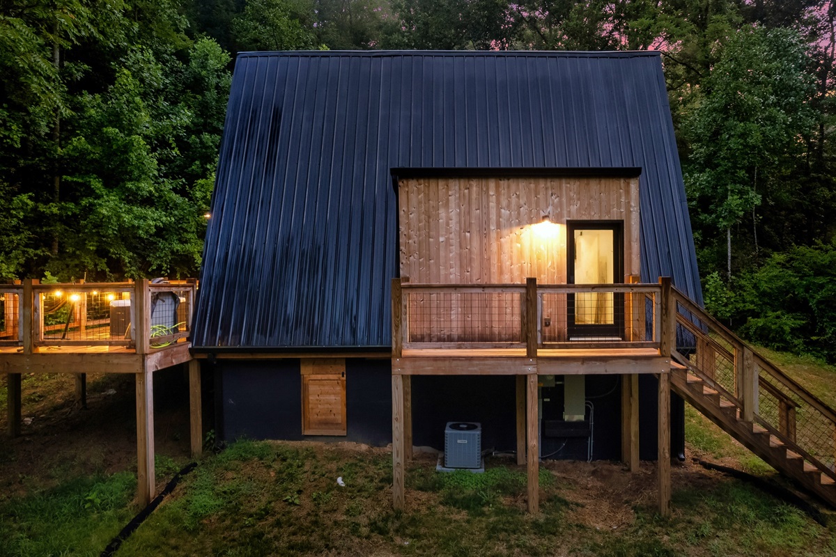 Well Lit path to door