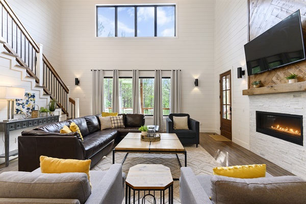 Watch a late-night movie or the big game. There is room for everyone!