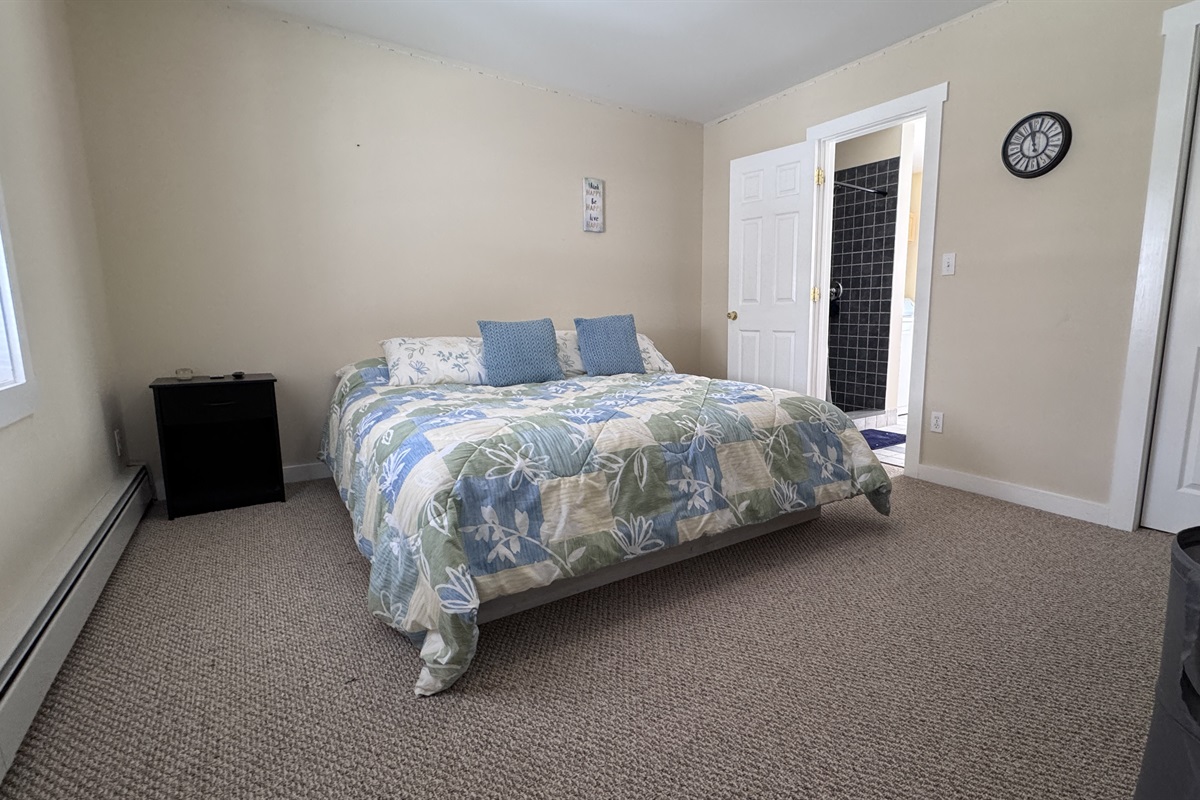 Bedroom 2 with Queen-size bed on first floor