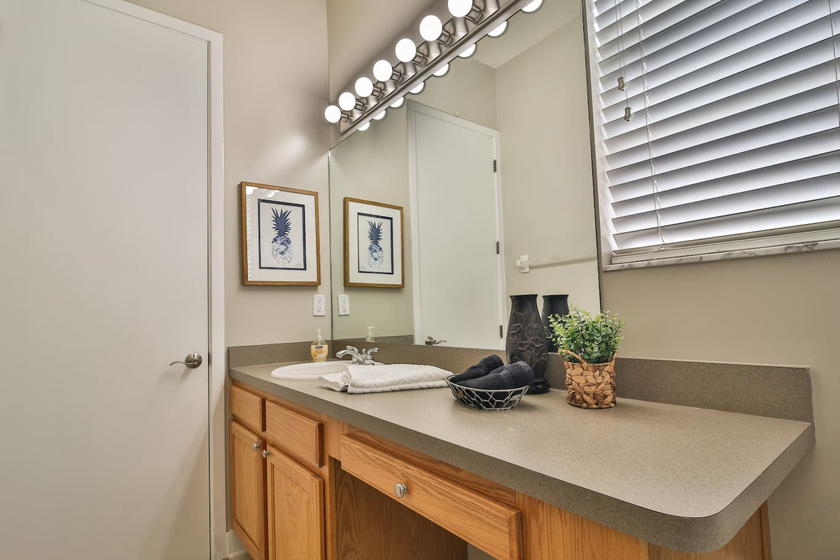 Downstairs bathroom.