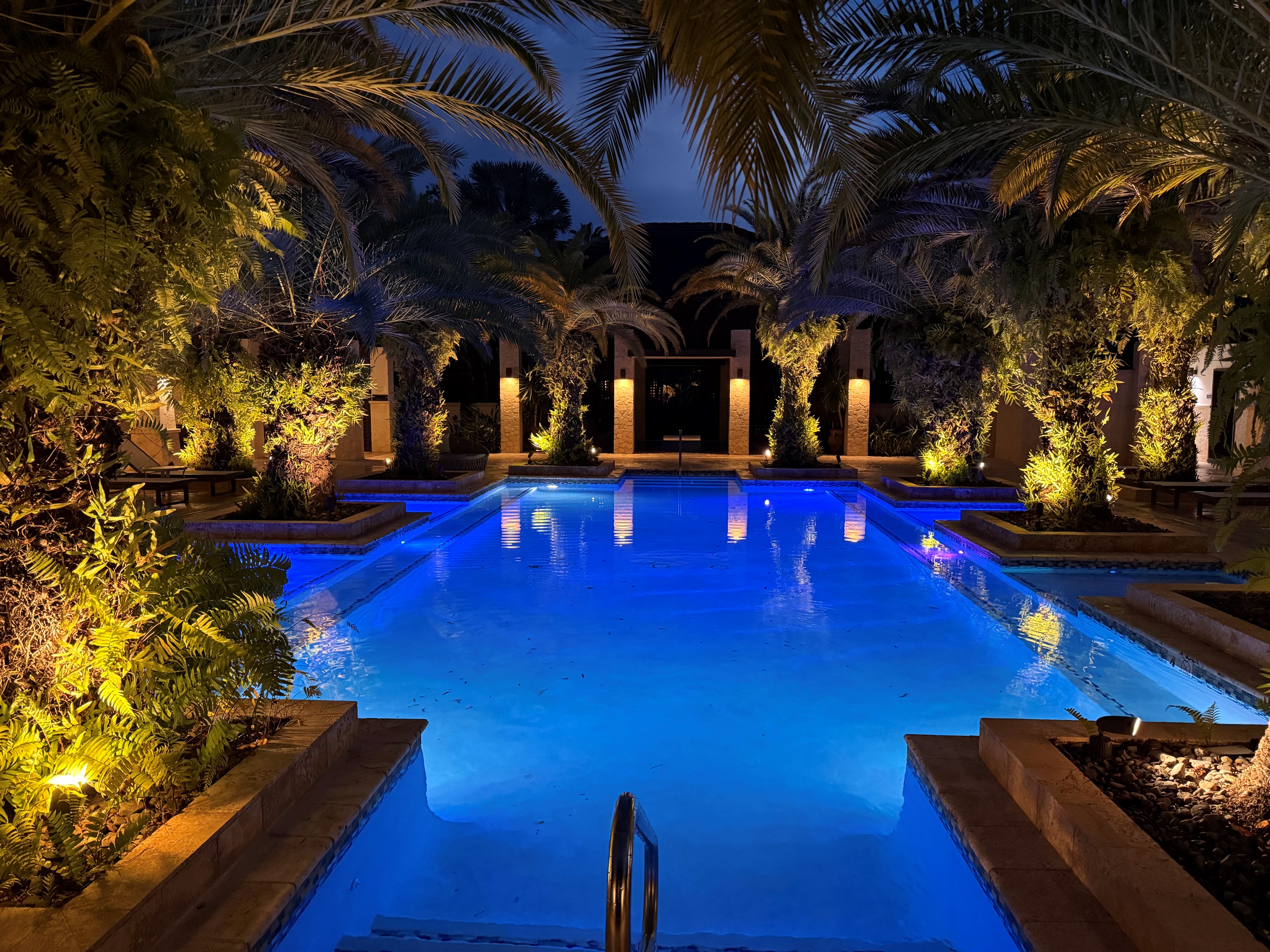 Night View Las Varandas Pool 