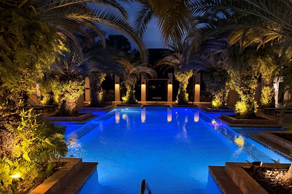 Night View Las Varandas Pool 