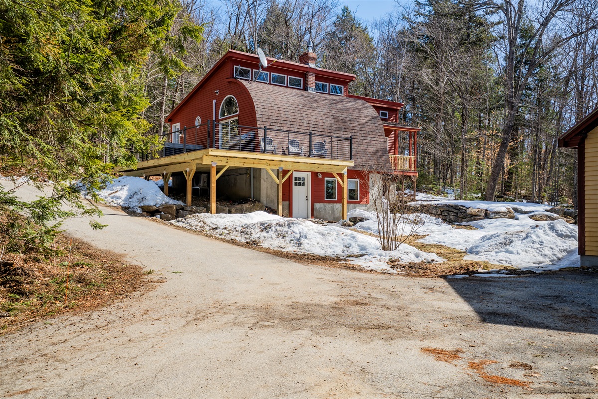 Welcome to your one-of-a-kind Bethel escape, where striking architecture meets the serenity of the Maine woods.