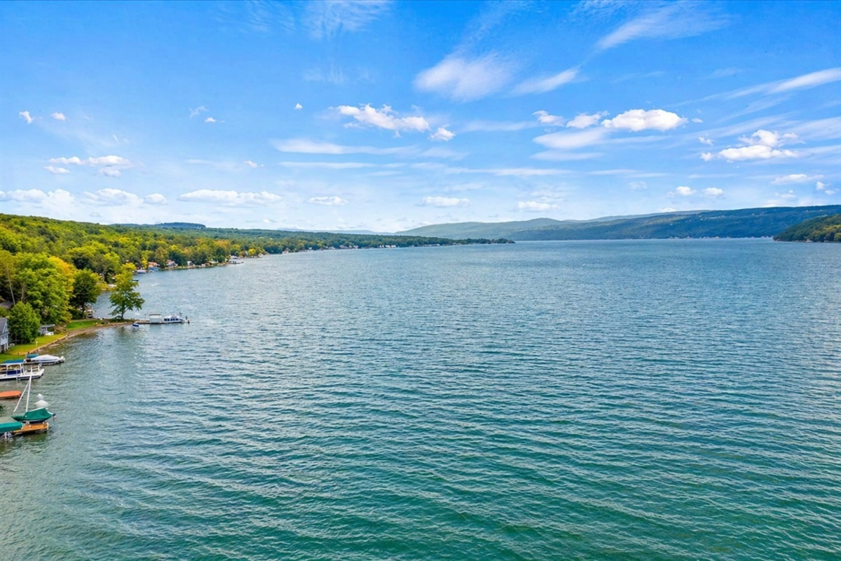 Experience the beauty of Keuka Lake right at your doorstep in our stunning Airbnb, just a few steps from the water's edge