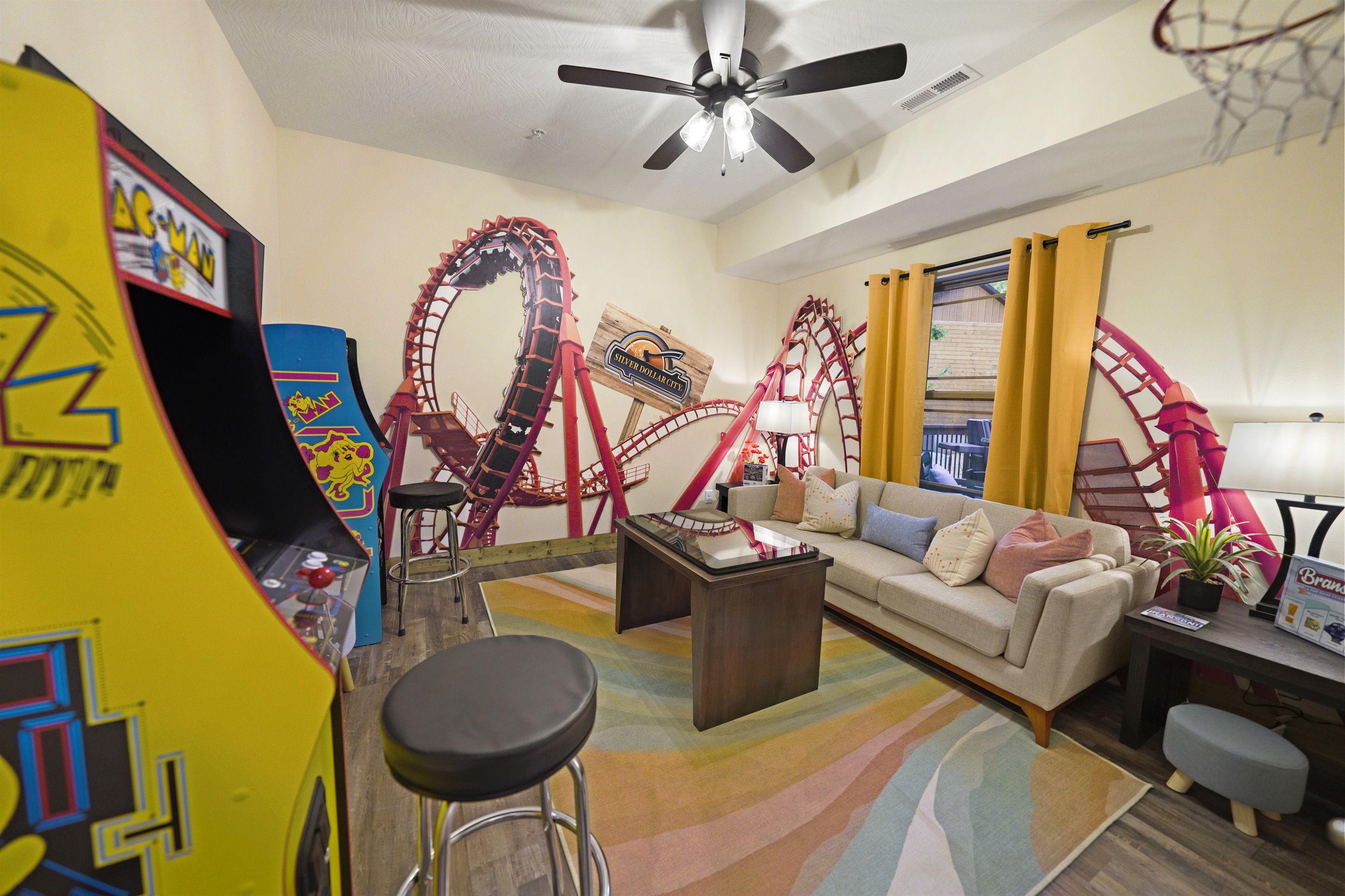 Kids of all ages are going to LOVE the game room.