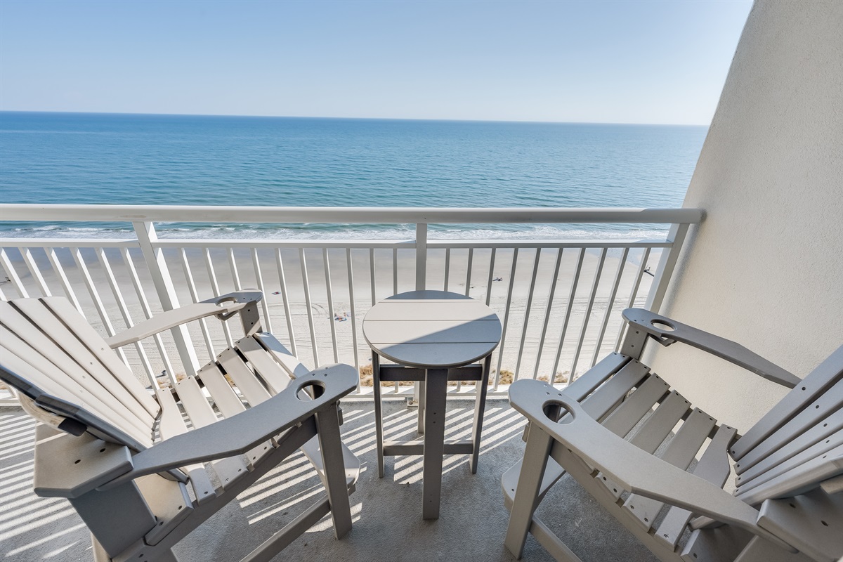 Breathtaking Views from Balcony!