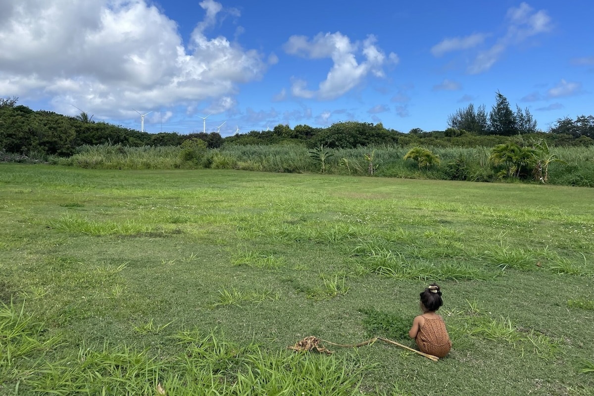 Acres of space for the kids to run around