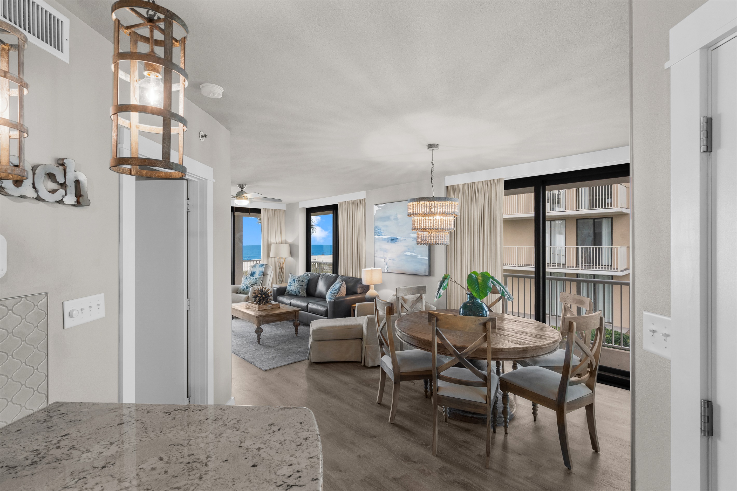 Dining Room and Living Room