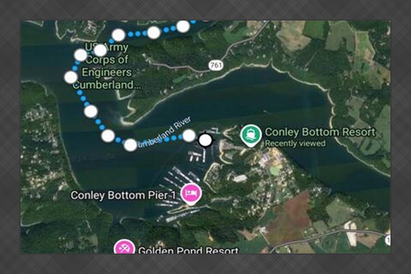 Less than a 10-minute boat ride from the boat ramp to Conley Bottom Marina for all your lake needs.